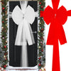 Decorative Bow Over Door Double Big Bowknot Crystal Tie Party Festival