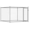 Dog Cage with Doors Grey 10x2x1.5 m Galvanised Steel D3V4