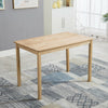 Classic Solid Wooden Dining Table and 4 or 2 Chairs Set Kitchen Home