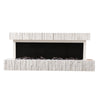 Electric Fireplace 12 Media Flame Insert LED Panoramic Living Room Heater Wifi