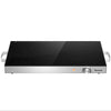 Electric Warming Tray Glasstop Food Warmer w/ Cool-Touch Handles