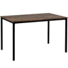 Dining Table and 4 Chairs 1 Bench Set Metal Home kitchen Dinging Room Furnitture