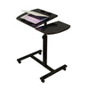 Black Portable Laptop Desk Adjustable Table Stand Lap Sofa Bed Notebook Tiltable