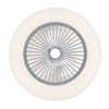 Round LED Ceiling Fan Light Dimmable Living Room Chandelier Lamp Remote Control