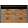 Chest of Drawers 6 Drawers Dresser Wide Bedside Table Cabinet Bedroom Furniture