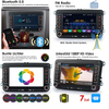 7" Android Apple Carplay Car GPS Stereo Radio For VW Golf MK5 Polo Passat Jetta