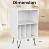 LED Bedside Table White Drawer Cabinet Side End Table Nightstand Storage Guchrwm