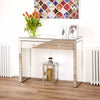 Mirrored Dressing Table + Curved Tri-Sided Mirror - Bedroom