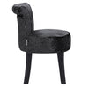 Upholstery Dressing Table Chair Vanity Stool Bedroom Makeup Soft Seat Wood Legs