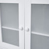Tall Bathroom Cabinet 6 Shelves Wooden Tall Slim Storage Shelving Cupboard UK