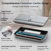 80KPA Vacuum Sealer Magnetic Lid 10-in-1 Double Heat Seal Touch Panel 130W Food