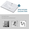 Bathroom Cabinet Vanity Unit Sink Basin Storage & Basin Sink Unit Furniture