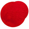 Rug HUARTE Short Pile Soft and Washable Red Ø 80 cm