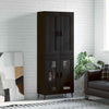Camerina Highboard Black 69.5x34x180 Engineered Wood,Highboard with Ample W9F1