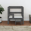 Solid Wood Pine Dog Bed Indoor Wooden Sofa Dog Couch Frame Puppy Kennel C5T2