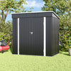 Sturdy Shed Garden Storage Galvanised Metal Steel Sheds w/ DoubeDoor Ventilation