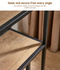 Tall Wooden Shelves Bookcase Industrial Bookshelf Storage Display Shelving Unit