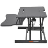 VEVOR Stand Up Desk Converter Standing Sit Desk Workstation Adjustable Height