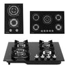 2/4/5 Burner Tempered Glass Built-In Cooktop Stove LPG Gas Hob Caravan RV Cooker