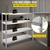 Stainless Steel Shelving Adjustable Storage Shelf 4-Tier Storage Rack