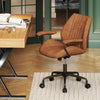 Home Office Chair Height Adjustable Swivel Computer Chairs Brown