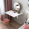 Wall Mounted Folding Table Home 80cm Drop-Leaf Floating Writing Desk Side Table