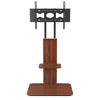 Industrial Floor TV Stand for 32-65 inch Large TV Mount w/ Wooden Base Hold 40kg