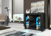 Modern Sideboard Display Cabinet I TV Stand I High Gloss Doors I Free LED Lights