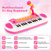 31-Key Piano w/Stool Set for Kids Toddler’s Electronic Keyboard-Pink