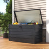 Storage Sheds Waterproof 350L Lockable Garden Deck Box Outdoor Storage Box
