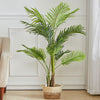 Artificial Palm Plant Fake Tree Potted Home Office Décor, 130cm4ft Height, Green