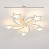 Square/Ring LED Ceiling Lamp Dimmable Light Chandelier Fixture Living Bedroom