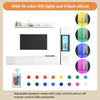 TV Entertainment Wall Unit Storage Unit Living Room Furniture with LED Lighting