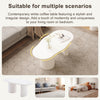 Coffee Table Cloud Shaped White Tea Table End Table for Living Room Furniture