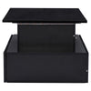 Coffee Table With Storage Lift Top 4 Drawers Wooden Living Room Furniture Black