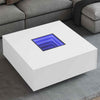 Coffee Table with White 100x100x40 C7J6