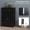 Bathroom Storage Cabinet Free Standing Bathroom Cabinet-Black