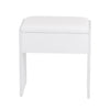 Dressing Table Stool Makeup Bench Padded Chair Piano Seat Vanity SoftStool White