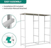 Fabric Chest of Drawers 8 Drawer Bedroom Storage Unit Clothes Organizer Dresser
