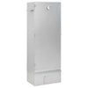 BBQ Oven Smoker with Table Galvanised Steel O4G5