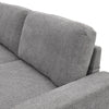 Scandinavia Style Corner Sofa 3 Seater L-Shape Sofa - Right Hand Chaise Lounger