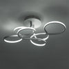 Irregular 51W/72W LED Crystal Ceiling Lights Chandeliers Living Room Home Decor