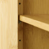 Bathroom Wall Cabinet Bamboo Medicine Cabinet 2 Rattan Doors for Kitchen Hallway