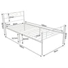 Simple Budget metal bed Single bed Frame w/Mattresses Option Bedroom Furniture