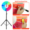 60CM Color Prize Wheel Dry Erase Tripod for Trade Show Fortune Spinning Game UK