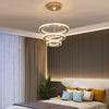 K9 Crystal Gold Chandelier LED Ceiling Lights Pendant Light Dimmable Remote 49W