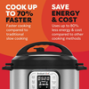 Instant Pot 7-in-1 Electric Multi Pressure Cooker 3L with Slow Cook Rice Yogurt