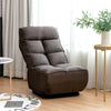 Folding Floor Gaming Chair 360-Degree Swivel Lazy Sofa Floor Chair Adjustable