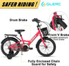 Glerc Bubble 12 14 16 Inch Kids Bike for 3-8 Years Old Boys & Girls Bicycles