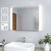 Illuminated Bathroom Mirror with LED Lights Wall Mounted Touch Sensor 500x700mm